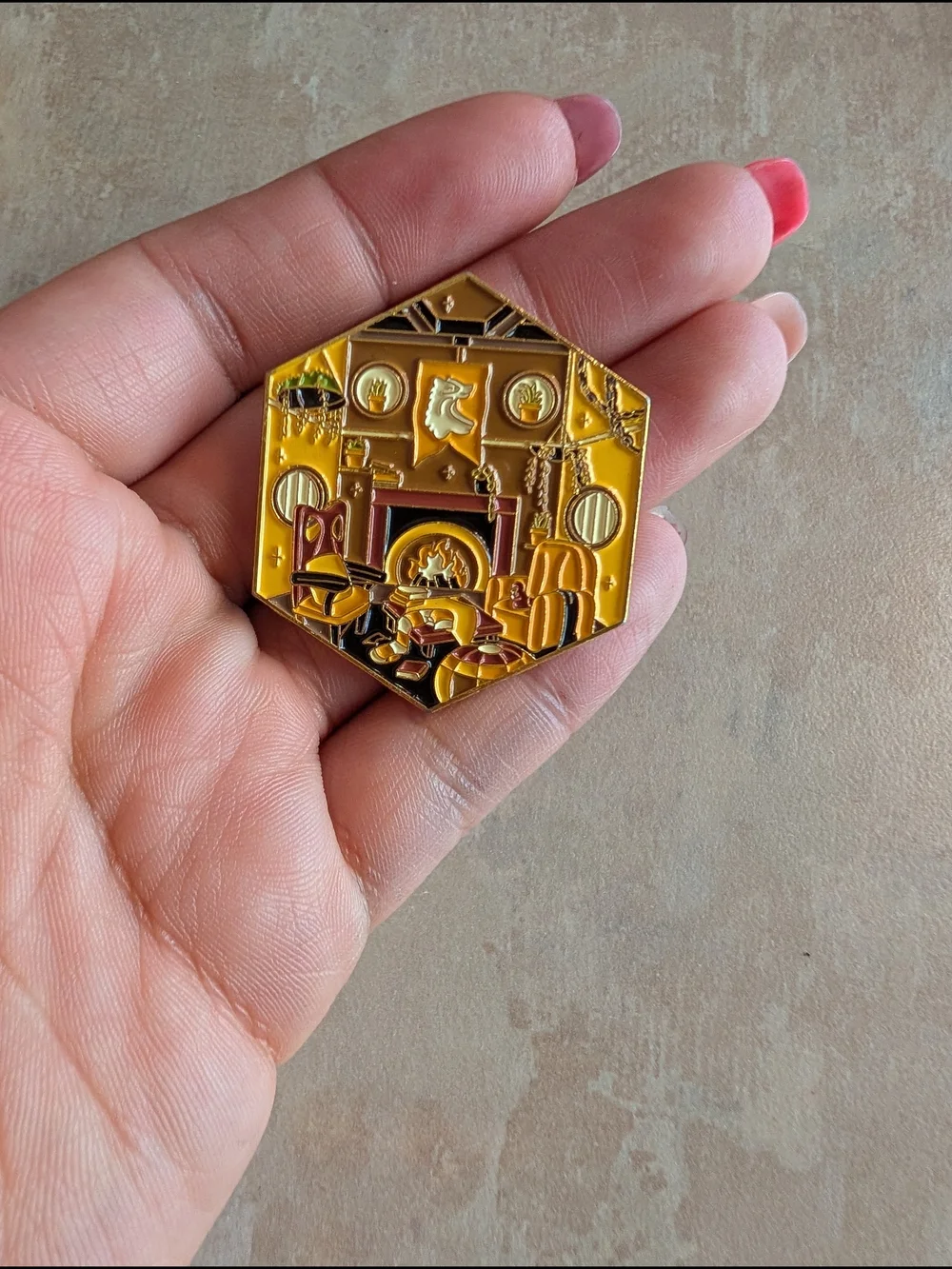 Harry Potter - HufflePuff Enamel Pin 💛